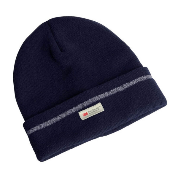 Navy thermal insulated beanie