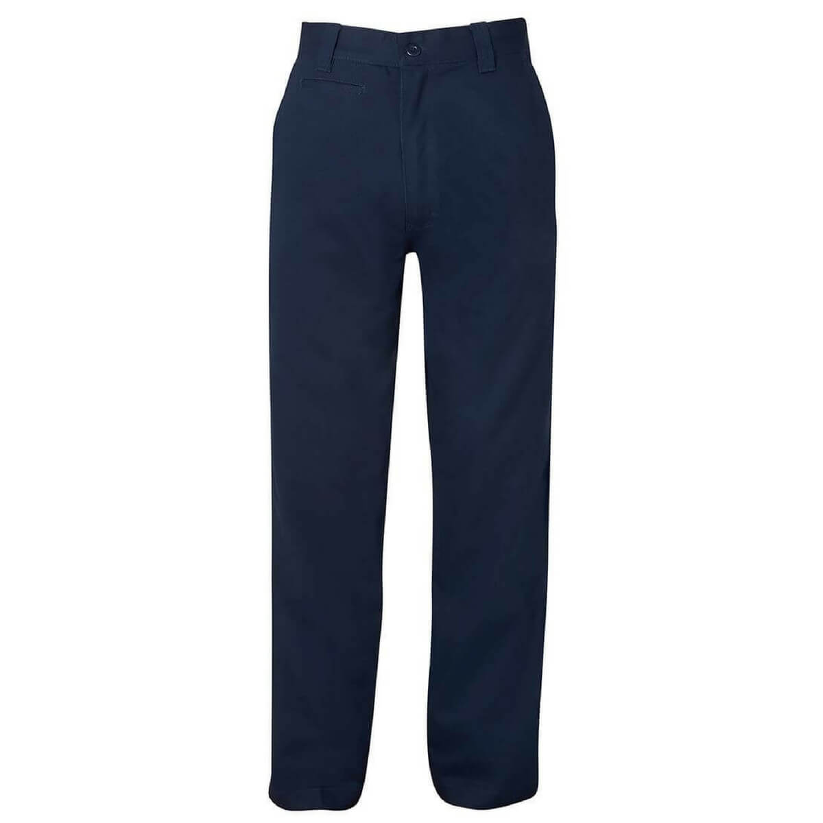 Garment Washed Flat Front Trouser - Stone Cotton Drill – Natalino