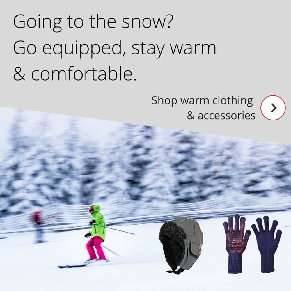 Going to the snow_Go equipped, stay warm & comfortable.
