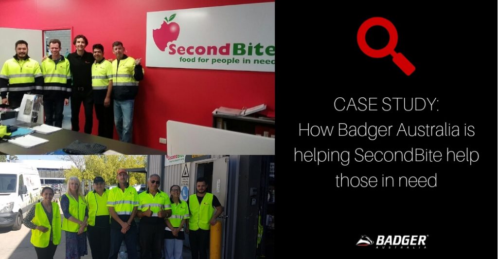 CASE STUDY_ How Badger Australia is helping SecondBite help those in need