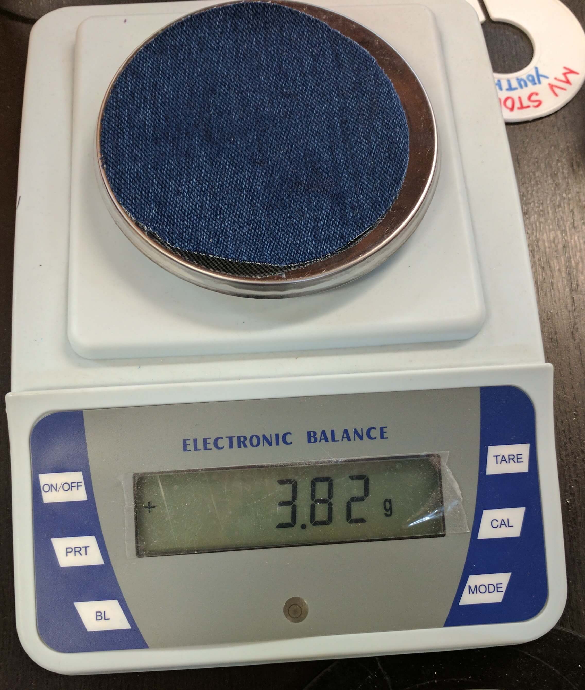 workwear fabric weight scales
